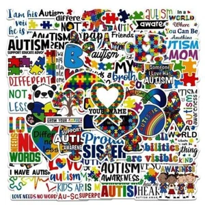 Pegatinas de vinilo CONCIENCIA DEL AUTISMO ~ EDUCACIÓN ESPECIAL importa piezas de rompecabezas para maestros - Imagen 1 de 12