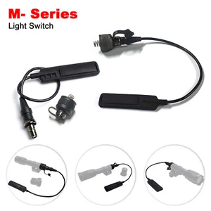 Tactical Flashlight Tail Cap Control M600 M300 Weapon Light Tail Cover Switch - Picture 1 of 19