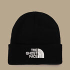 Beanie Ghostface Killah « THE GHOSTFACE » noir avec logo BLANC NEUF AVEC ÉTIQUETTE Wu-Tang