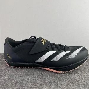 Adidas Adizero TJ/PV Triple Jump Pole Vault Black Spikes ID7254 Uomo Taglia 8,5 NUOVE - Foto 1 di 7
