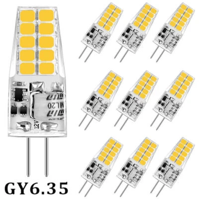 2/4/8X G6.35 LED  Sparlampe Leuchtmittel Birne Lampe Warmweiß Kaltweiß 12V AC - Bild 1 von 4