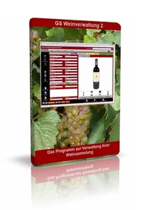 GS Wein-Verwaltung 2 - Software Programm zum Verwalten Ihrer Wein-Sammlung - Bild 1 von 11