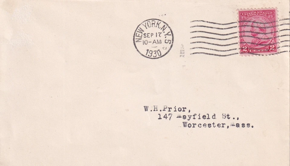 USA 1930 FIRST DAY COVER VON STEUBEN ISSUE - Image 1 of 1