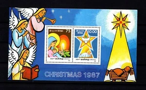 SRI LANKA 1987  Christmas IN FOGLIETTO MNH** - Picture 1 of 1