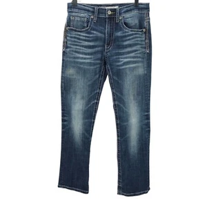 BKE Jake Straight Leg Jean Mens Size 30Sx28.5" Stretch 5 Pocket Denim - Picture 1 of 12