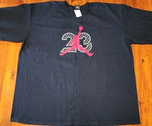 Vintage Air Jordan Tee 2XL J5 Retro Michael Jordan Brand Y2K Bulls NBA Rare - Picture 1 of 4