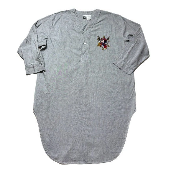 Disney винтажный 90-х ковбой Микки Вестерн негабаритный рубашка для сна ночное платье XL - Изображение 1 из 4