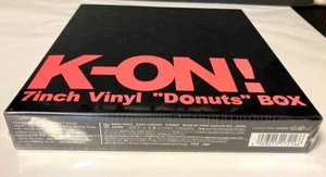 K-ON 7inch Vinyl Donuts Box Analog Record Set Limited Edition unopened - Picture 1 of 6