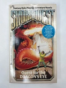 Swordquest Quest For The Dragons Eye 1985 Bill Fawcett Dungeons and Dragons - Foto 1 di 7