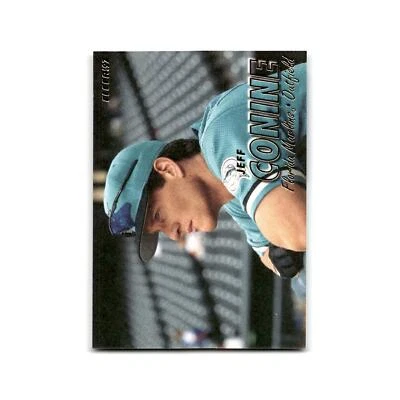 Jeff Conine 1997 Fleer #328 Florida Marlins Baseball Card NM Foto 1 de 3