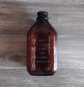 Carnation Milk Amber Brown Half Gallon Jug Bottle RARE - Picture 1 of 1