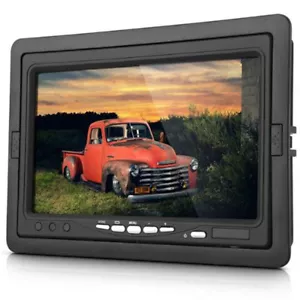 Kit de visión trasera para monitor LED TFT de 7" + cámara de marcha atrás para camión de autobús, stock del Reino Unido - Imagen 1 de 5