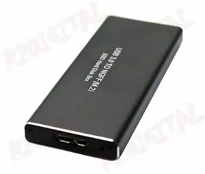 BOX ESTERNO PICCOLO M.2 NGFF SSD 2.5" USB 3.0 CASE PER HARD DISK SATA PLUG PLAY - Picture 1 of 2