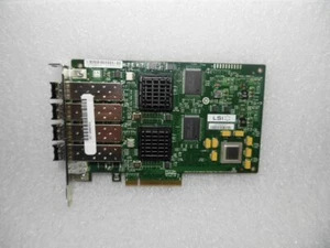 LSI LSI7407E2-LC // L3-25163-03A Quad Port 4GB HBA PCIe FC Card FSP+ - Picture 1 of 4