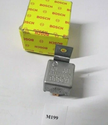 Genuine Bosch, Closer Relay, 12V, Alfa Romeo Giulia Sprint GTA, 1964-1971, M199 - Image 1 of 2