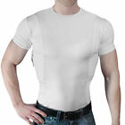 Unisex Hidden Holster Tactical T-Shirt Comfy Slim Fit Short Sleeve Pullover Tops