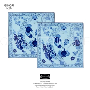 Richard Ginori - Tesori Oriente Italiano Iris - Set 2 Ladeplatten/Platten - Bild 1 von 9