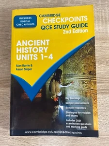 Cambridge Checkpoints QCE Study Guide: Ancient History Units 1-4 (2nd Edition) - Picture 1 of 7