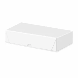 White Business Card Folding Boxes – Size 16" x 3 1/2" x 2" – 150 Boxes per Pack - Bild 1 von 5
