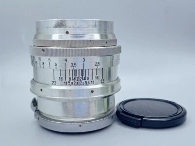 Jupiter-9 85mm f/2 Silve Kiev/Contax RF mount copy SONNAR vintage lens - Image 1 of 4
