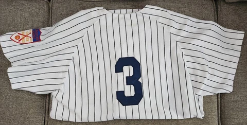 New York Yankees Babe Ruth-Authentic Mitchell & Ness Jersey (SIZE 52) Cover