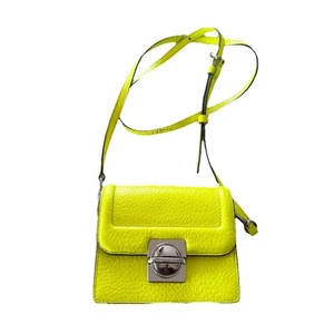Marc Jacobs Women's Top Schooly Jax Mini Bag Safety Yellow - Picture 1 of 11