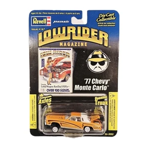 Revell Lowrider Magazine 77 Chevy Monte Carlo Issue #147 Orange Diecast Car  - Picture 1 of 12