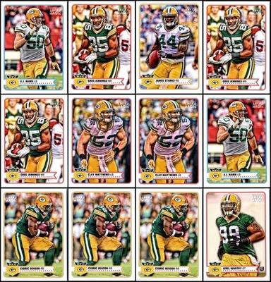 Topps Magic Green Bay Packers (17) Card Lot - ADD SOME MAGIC TO YOUR COLLECTI... - Image 1 of 4