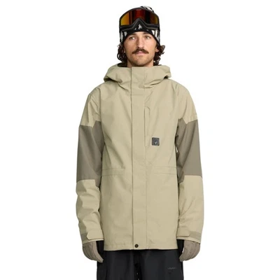 Volcom Primry Insulated Men's Winter Jacket, Moss Green, X-Small - Image 1 of 4