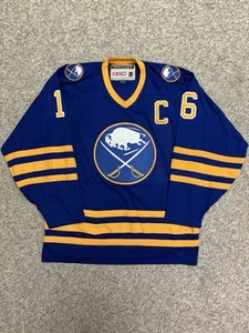 Buffalo Sabres Pat LaFontaine Road Blue CCM Jersey - Large-NWOT - Picture 1 of 2