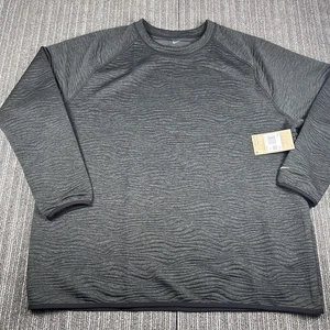 Nike Tour Golf Oberteil Shirt Rundhalsausschnitt Pullover FD5835-010 schwarz $ 105 Herren Größe XXL - Bild 1 von 6