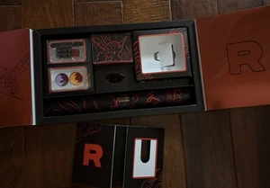 Pokemon Team Rocket's Moltres UPC Box, Matte, Deck Box, Münze OHNE PACKS ODER PROMOS - Bild 1 von 5