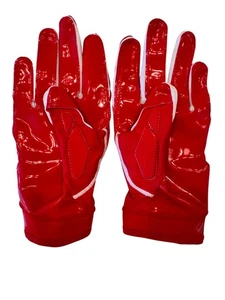 Guanti Nike giovani taglia large rosso bianco calcio bambini nuovi senza etichetta - Foto 1 di 5