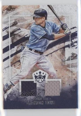 2019 Panini Diamond Kings DK Materials Brandon Lowe #DMS-BL Rookie RC - Image 1 of 2