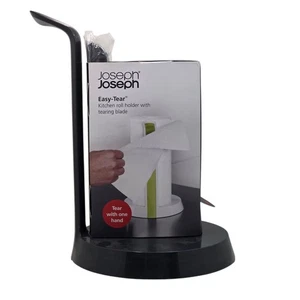 Joseph Joseph Easy Tear Kitchen Roll Holder - Grey - Picture 1 of 4