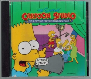 PC CD ROM Los Simpson Cartoon Studio 1998 - Imagen 1 de 2