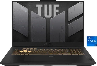 ASUS Notebook TUF Gaming F17 FX707VV-HX132W 17,3Zoll 1TB SSD RTX4060 B-WARE - Bild 1 von 3