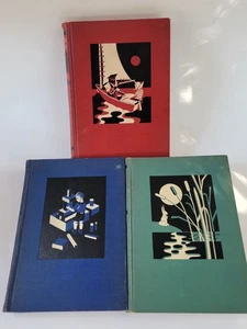 Lot Of 3 Vtg CHILDHOOD Play ,Stories & Nature 1936, 1937 Collier Hardcover  - Imagen 1 de 20
