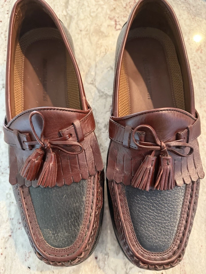 Johnston & Murphy Men’s Shoes 101/2 Wide - Image 1 of 3