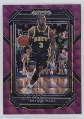 2023-24 Panini Prizm Draft Picks Purple Wave Prizm Dwyane Wade #99 HOF 0c2 - Imagem 1 de 3