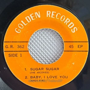 THE ARCHIES /ANDY KIM /CREEDENCE CLEARWATER REVIVAL /NEIL DIAMOND THAILAND EP 45 - Picture 1 of 6