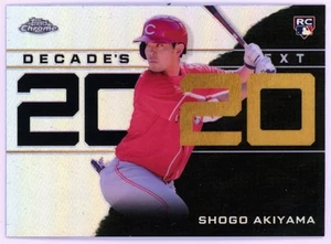 2020 Topps Chrome Update Decade's Next #DNC-23 Shogo Akiyama Cincinnati Reds - Picture 1 of 2