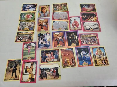 POWER RANGERS SABAN 1994 CARDS (25)  MOSTLY SERIES 2BLUE RANGER FOIL - Image 1 of 4