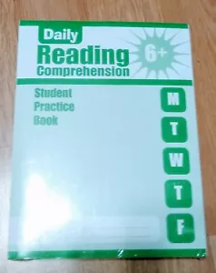 Daily Reading Comprehension, Grade 6 Student Workbooks 2018 Edition 5 PACK - Picture 1 of 3