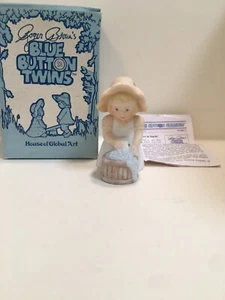 Roger Browns Blue Button Twins - Imagen 1 de 5
