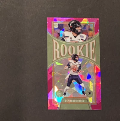 2022 LEGACY DESMOND RIDDER 1/5 RC PINK CRACKED ICE PRIZM ATLANTA FALCONS - Image 1 of 2