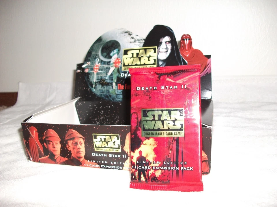 Star Wars CCG Factory Sealed Booster Pack Death Star II 2 Limited - Image 1 of 1