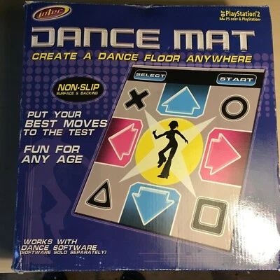 Alfombra de baile Intec para juegos PS2 DDR (Dance Dance Revolution) Foto 1 de 4