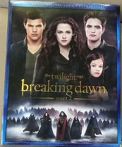 THE TWILIGHT SAGA : BREAKING DAWN PART 2 DVD BLU-RAY DIGITAL COPY ULTRA VIOLET - Imagen 1 de 6
