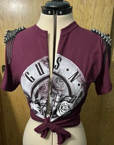 Brand New Custom Women's Guns & Roses T-shirt small 100% Cotton ❗️ - Picture 1 of 4